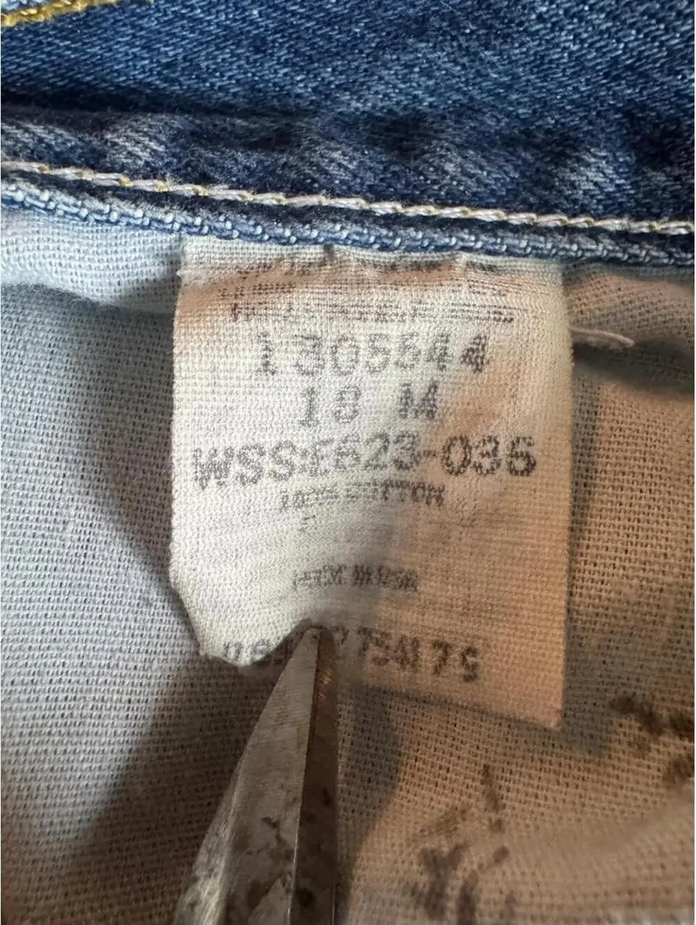 Early 90’s Vintage USA Riders Denim Jeans • Women’s 18M